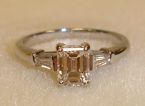Diamond Engagement Ring - jewelry appraisals by Carole C. Richbourg